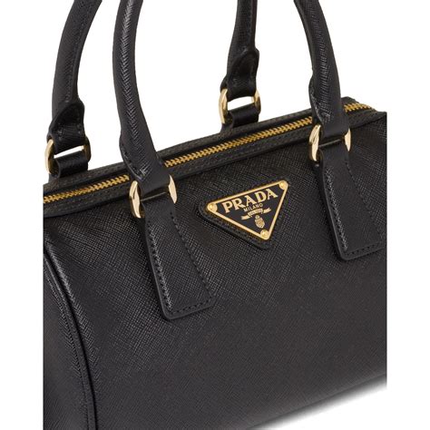 Prada Saffiano Leather Top Handle Bag 